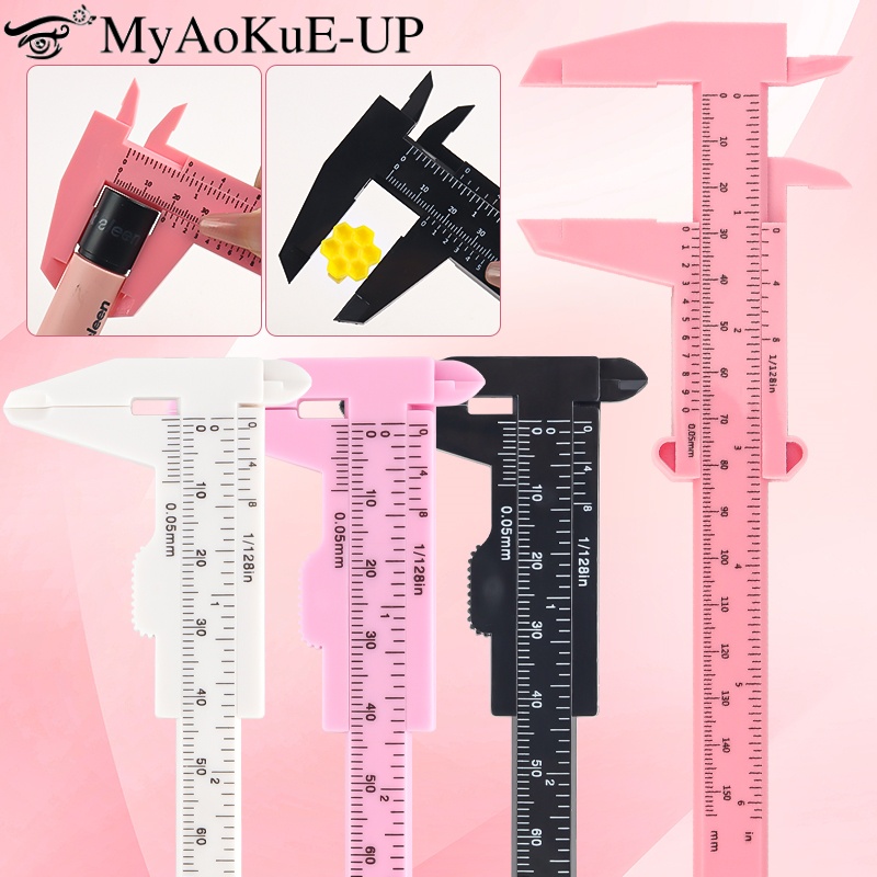 AliExpress Plastic Eyebrow Measuring Vernier Caliper (150 mm)