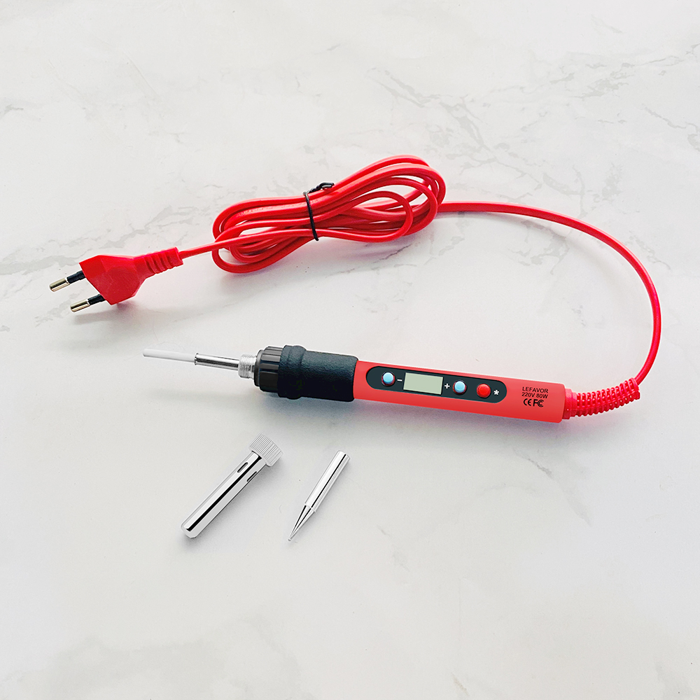 AliExpress 80W Adjustable Temperature Soldering Iron Kit, view 6