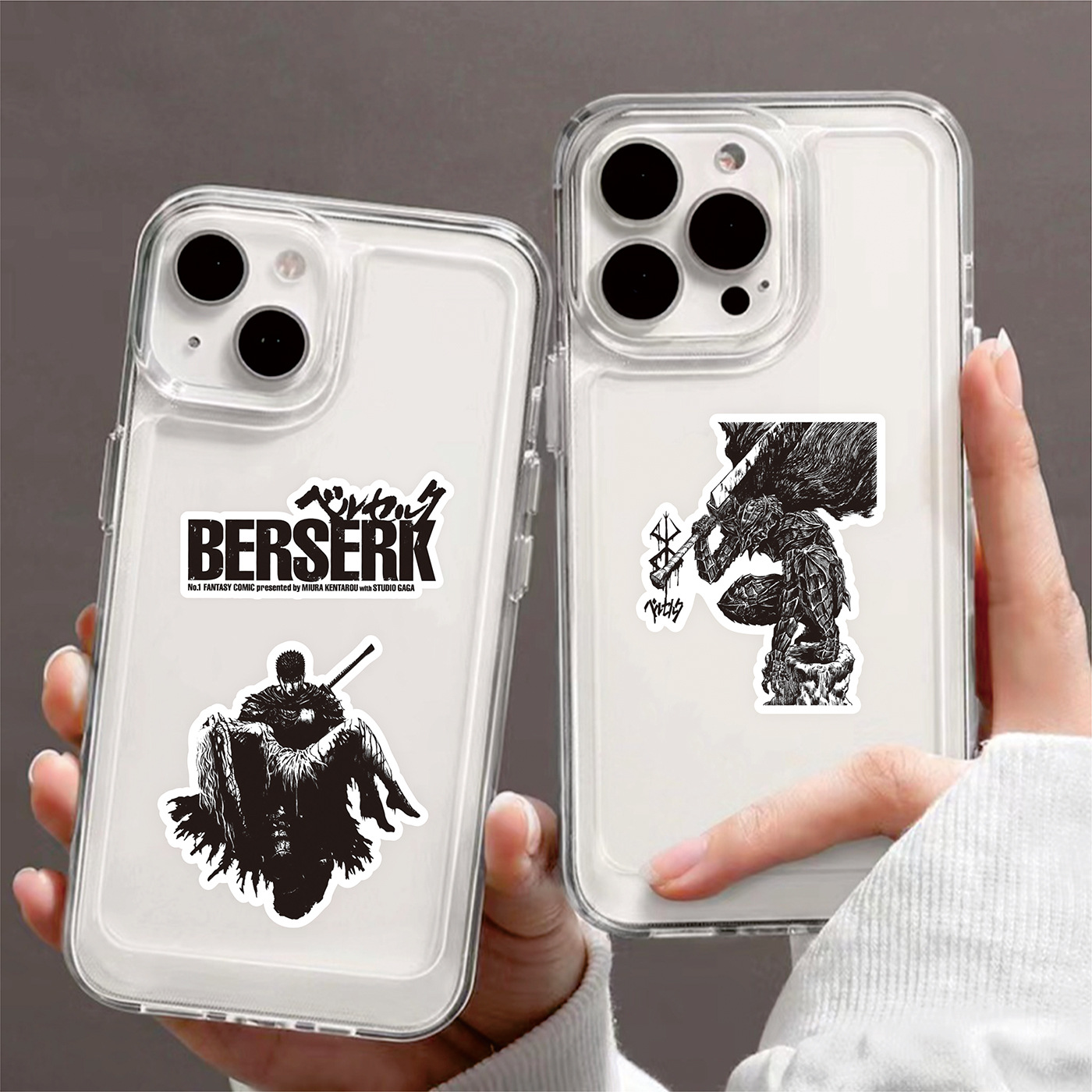 AliExpress 82PCS Berserk Guts Casca Cartoon Stickers Guts DIY Diary Phone Case Handmade Scrapbook Aesthetic Stickers, view 6