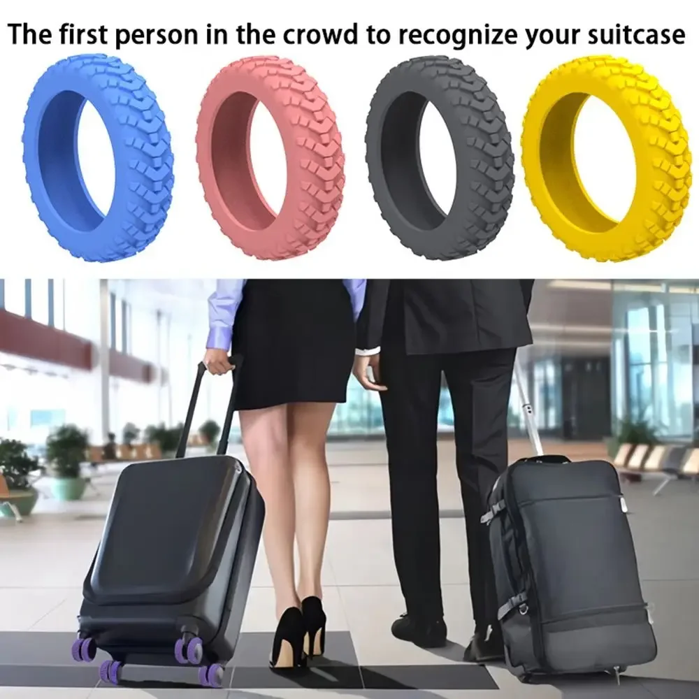 AliExpress Silicone Luggage Wheel Covers (8-Piece Set), view 3