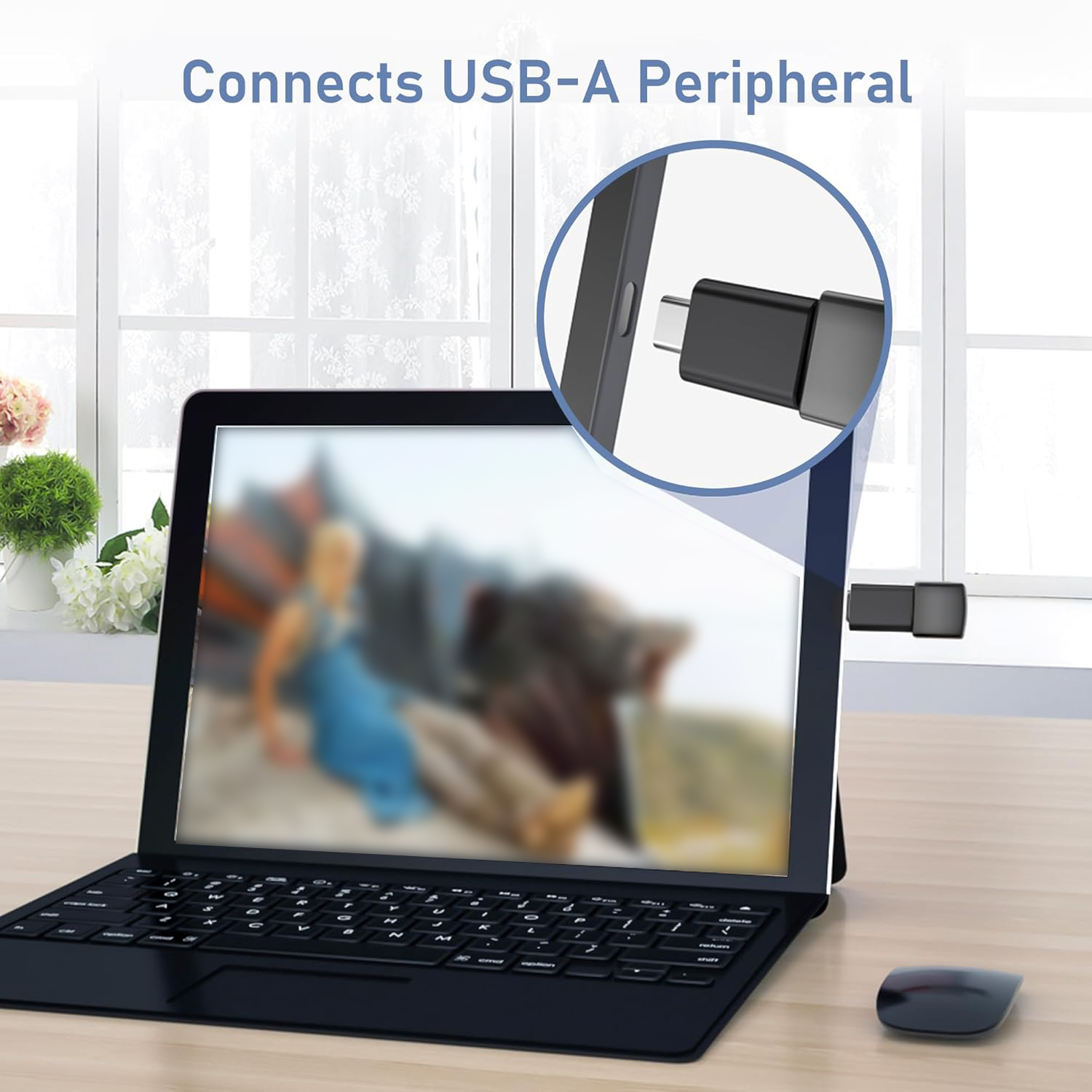 AliExpress 8pcs USB to USB C Adapter, USB Type C Female to USB Adapter, Micro USB to USB C Female Male Converter Connector, for Laptop Car, view 4