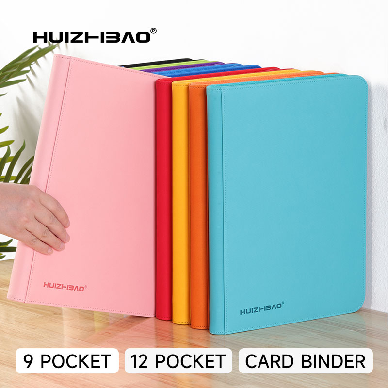 AliExpress 9/12 Pocket Zipper Card Binder, Trading card album, Durable Side Loading Card for mtg tcg for football