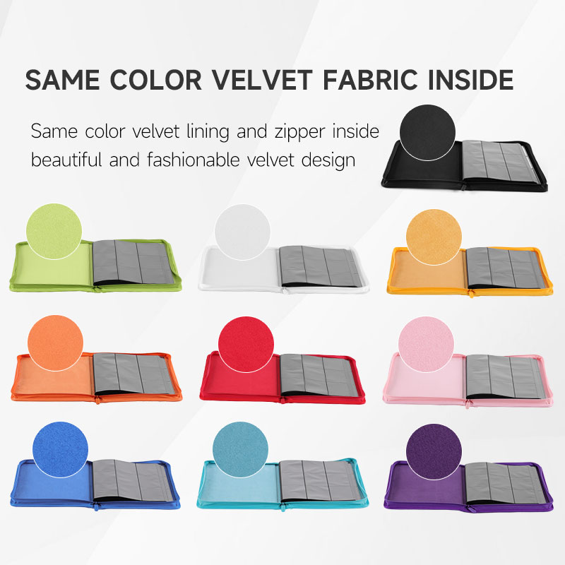 AliExpress 9/12 Pocket Zipper Card Binder, Trading card album, Durable Side Loading Card for mtg tcg for football, view 4