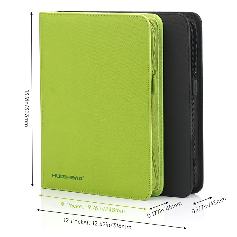AliExpress 9/12 Pocket Zipper Card Binder, Trading card album, Durable Side Loading Card for mtg tcg for football, view 5