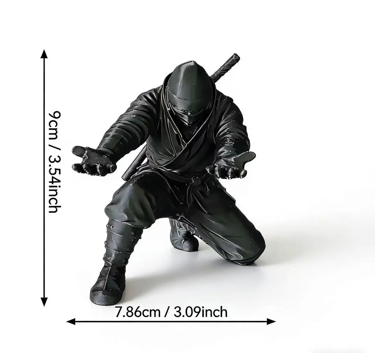 AliExpress 3D-Printed Ninja Pen Holder (9 cm), view 6