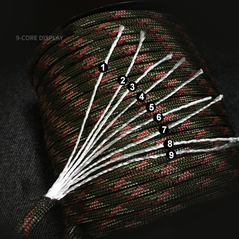 AliExpress 9-Core 650lb Paracord Rope (4mm), view 5