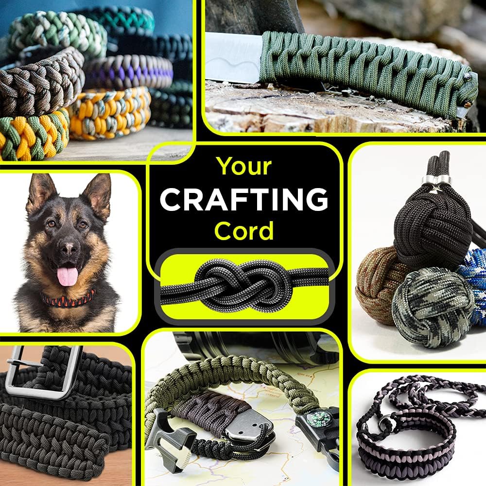 AliExpress 9-Core 650lb Paracord Rope (4mm), view 6