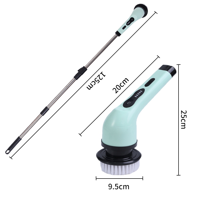 AliExpress 9-in-1 Electric Spin Cleaning Brush Set, view 6