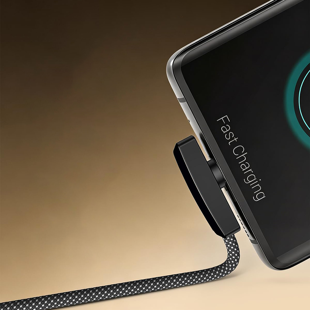 AliExpress 90-Degree Right-Angle USB-C Cable (100W), view 6