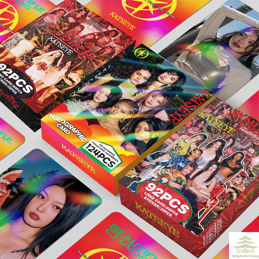 AliExpress 92/124Pcs Lomo Cards and Stickers, HD Art Photo Cards Set, Aesthetic Collectible Cards, Ideal Gift for Fans