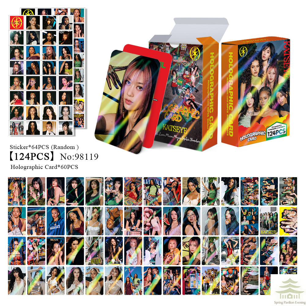AliExpress 92/124Pcs Lomo Cards and Stickers, HD Art Photo Cards Set, Aesthetic Collectible Cards, Ideal Gift for Fans, view 3