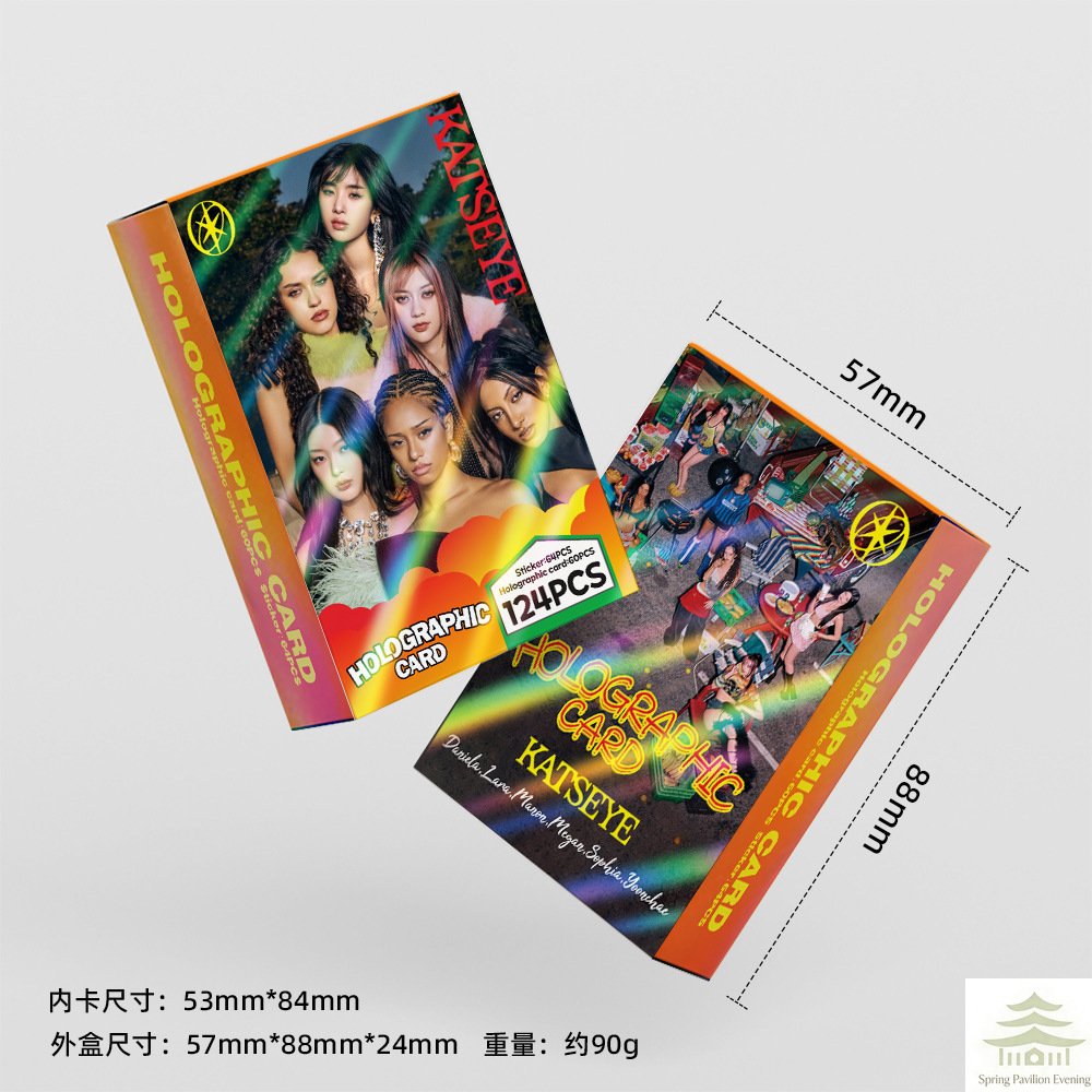 AliExpress 92/124Pcs Lomo Cards and Stickers, HD Art Photo Cards Set, Aesthetic Collectible Cards, Ideal Gift for Fans, view 5