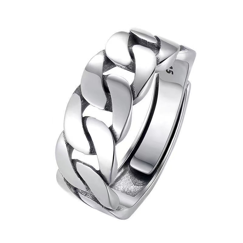 AliExpress Vintage 925 Sterling Silver Ring for Women, view 2