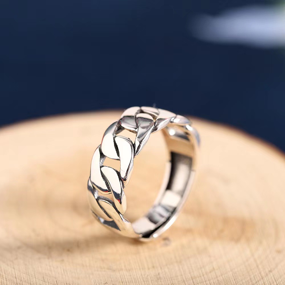 AliExpress Vintage 925 Sterling Silver Ring for Women, view 3