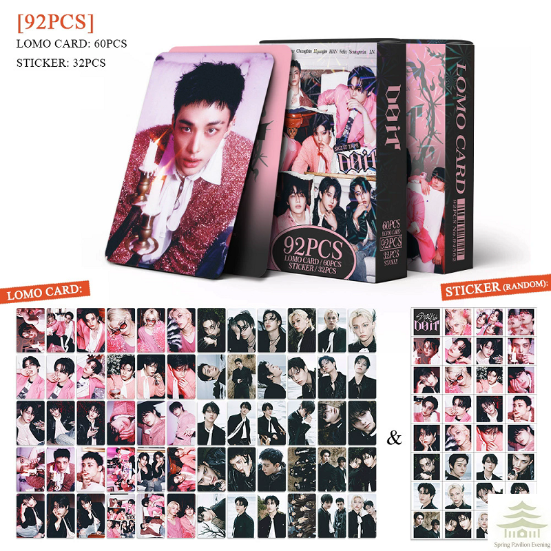AliExpress 92PCS SKZ IT TAPE: DO IT New Album Photo Cards Set - Korean Idol Collectible LOMO Cards With Bonus Stickers, view 2