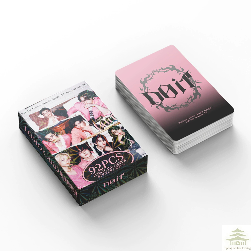 AliExpress 92PCS SKZ IT TAPE: DO IT New Album Photo Cards Set - Korean Idol Collectible LOMO Cards With Bonus Stickers, view 4