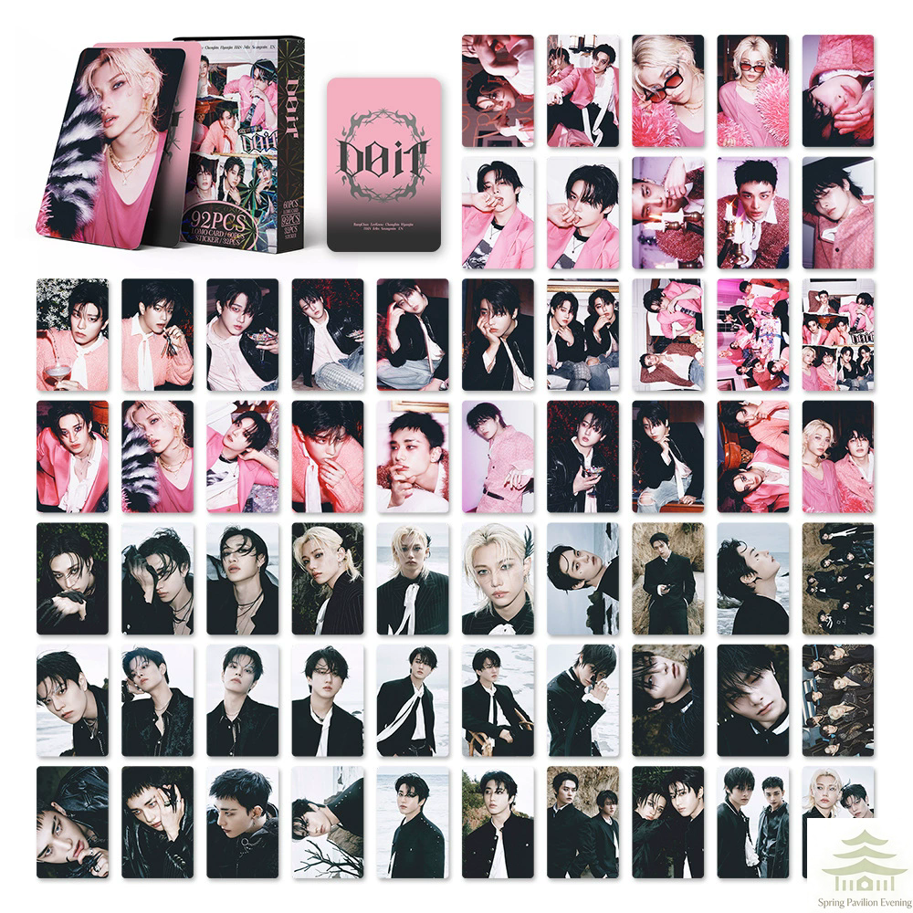 AliExpress 92PCS SKZ IT TAPE: DO IT New Album Photo Cards Set - Korean Idol Collectible LOMO Cards With Bonus Stickers, view 5