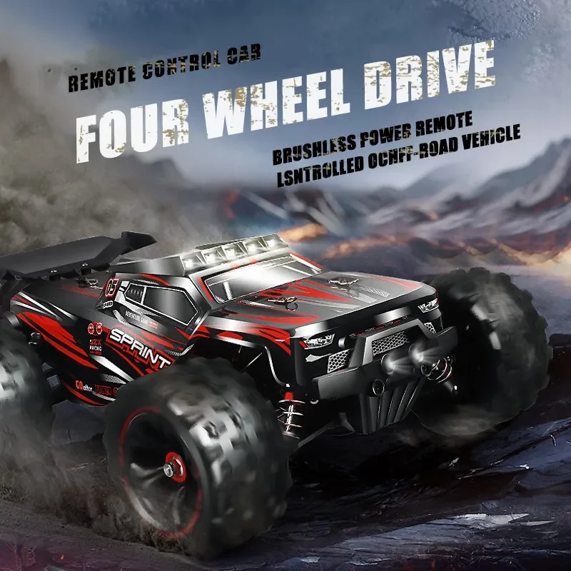 AliExpress 9522PRO 85KM/H High-speed RC Car Brushless Four-wheel Drive Off-road Drift 1:16 Professional Racing Car 9522 50KM/H Boy's Toy, view 2
