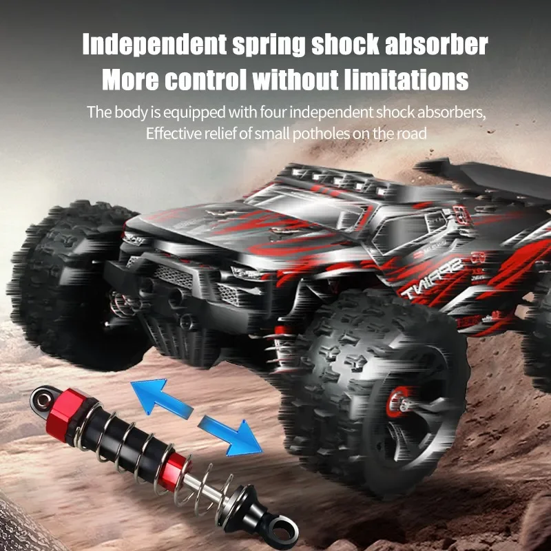 AliExpress 9522PRO 85KM/H High-speed RC Car Brushless Four-wheel Drive Off-road Drift 1:16 Professional Racing Car 9522 50KM/H Boy's Toy, view 3