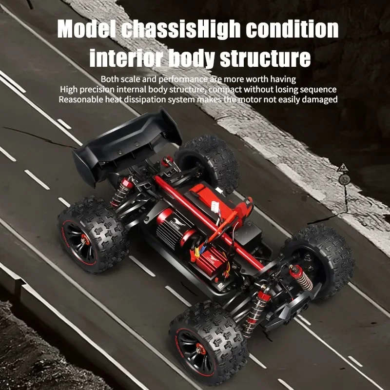 AliExpress 9522PRO 85KM/H High-speed RC Car Brushless Four-wheel Drive Off-road Drift 1:16 Professional Racing Car 9522 50KM/H Boy's Toy, view 5