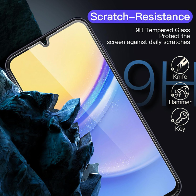 AliExpress 9H Screen Protector for Samsung A15 A16 A56 A36 A17 A14 A25 A24 A55 A53 A52 A57 A37 A34 A35 Tempered Glass Samsung Galaxy A15, view 2