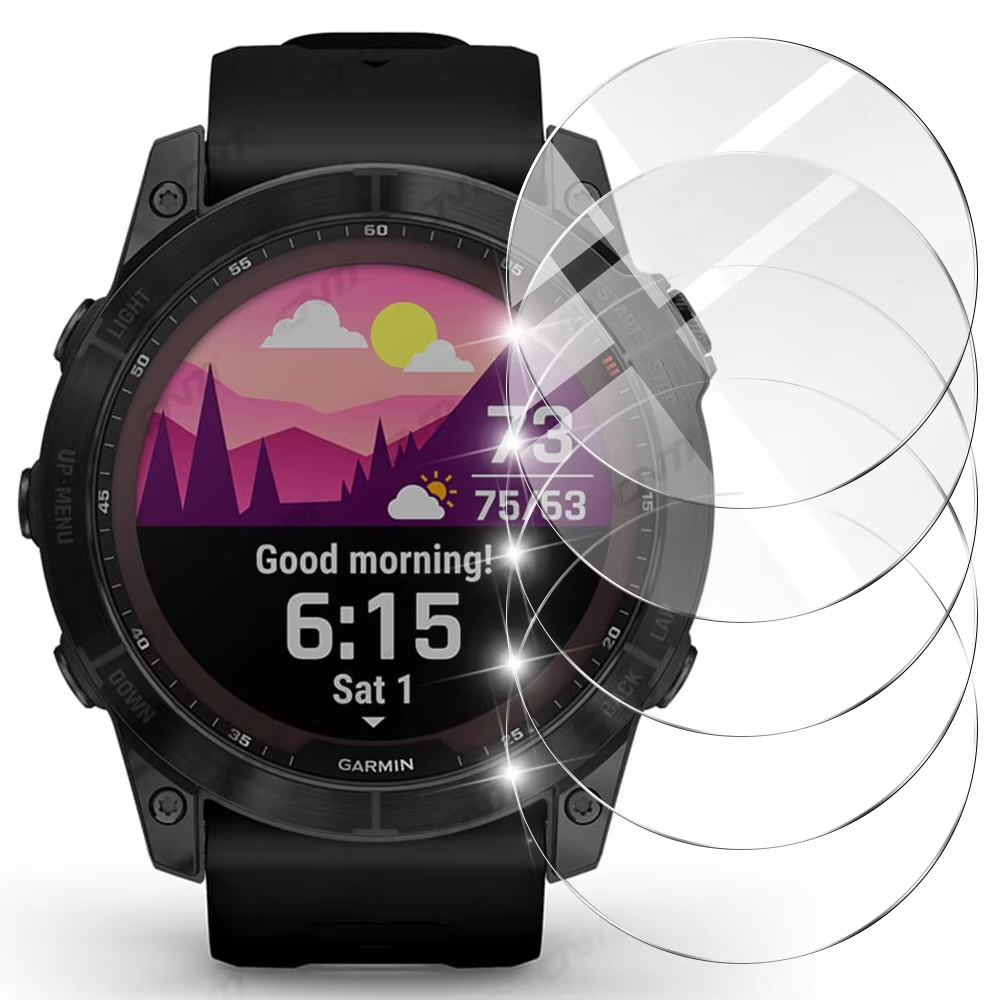 AliExpress 9H Tempered Glass For Garmin Fenix 8 7X 6X Pro 7 6 7S 6S 5 5S Solar AMOLED Screen Protector Glass Anti-scratch Film Accessories