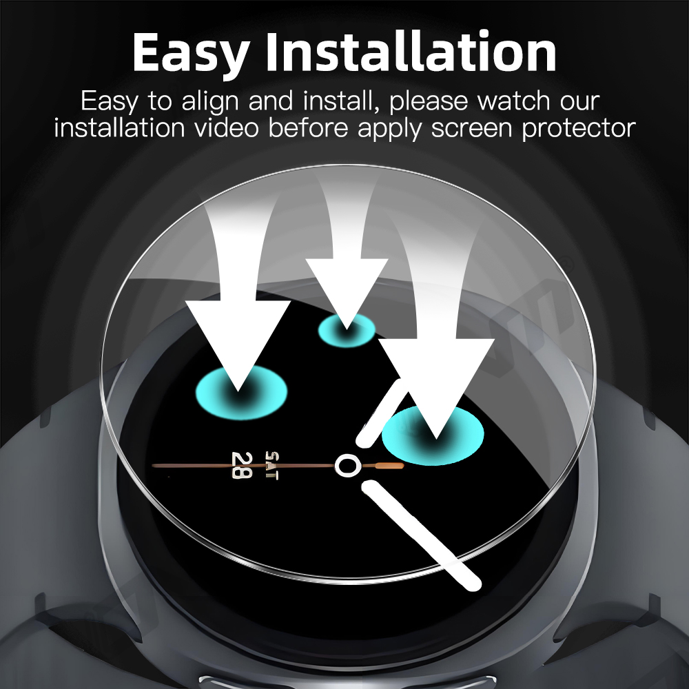 AliExpress 9H Tempered Glass Screen Protector for Galaxy Watch 8, view 3