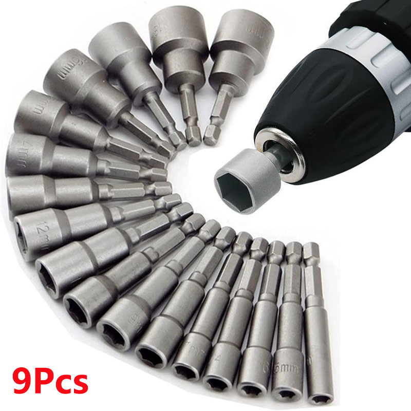 AliExpress Hex Socket Nut Driver Set (9-Piece, 5-13mm)