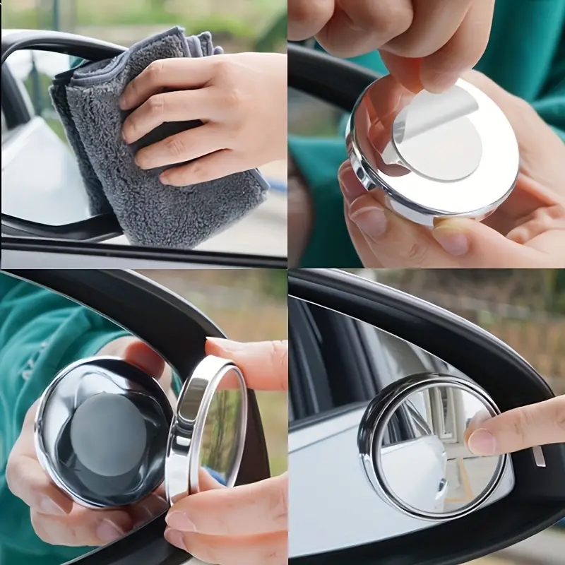 AliExpress A Pair of 360-Degree Adjustable Wide-Angle Blind Spot Mirrors, Reversing Mirrors, and Rearview Mirrors, view 3