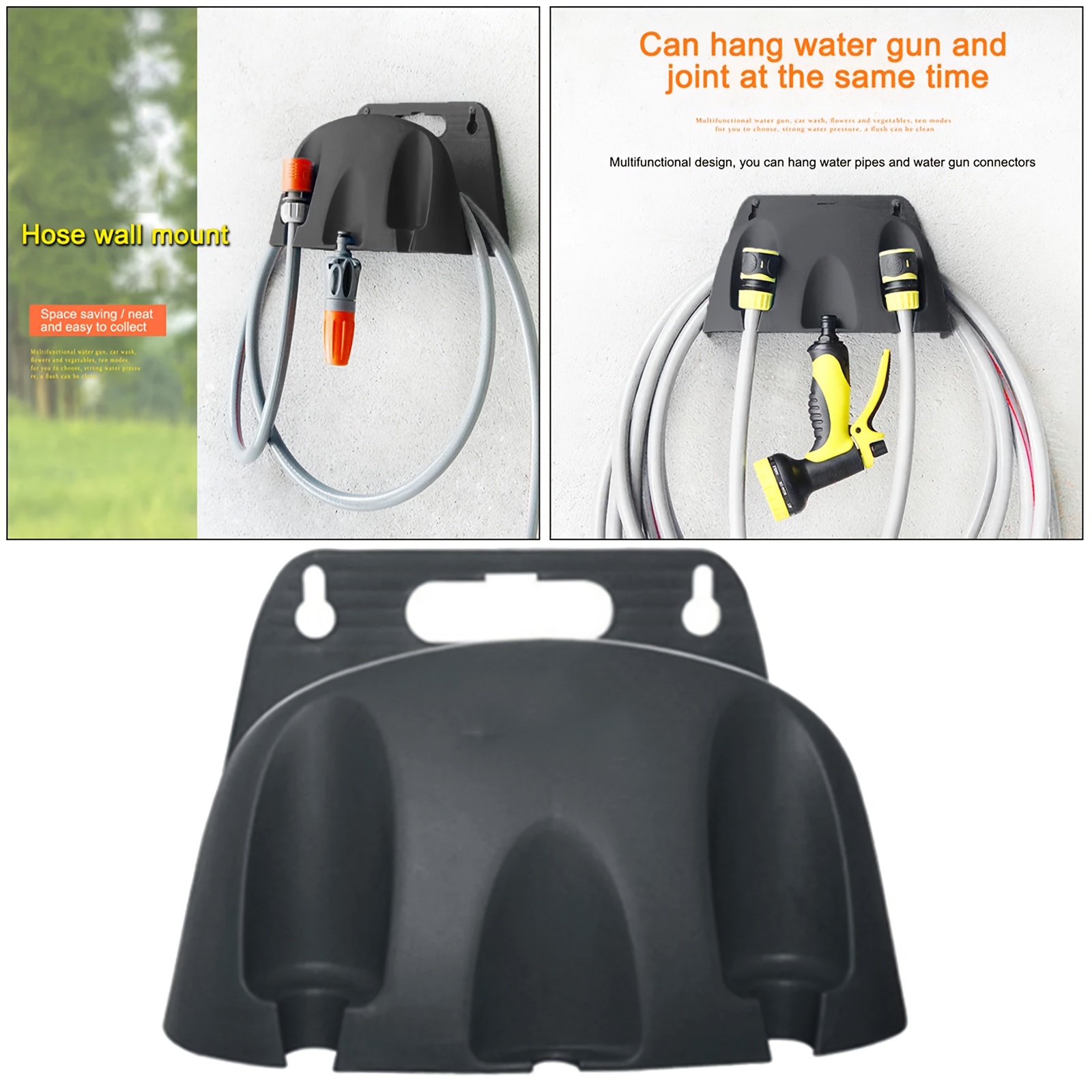 AliExpress Wall-Mounted Heavy-Duty Garden Hose Rack, view 3