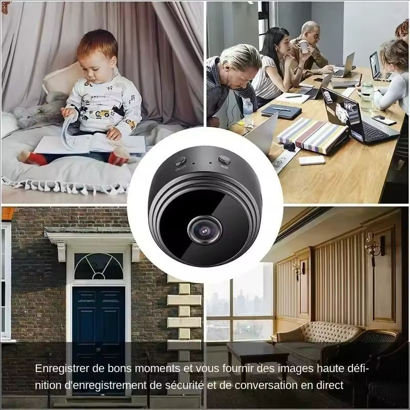 AliExpress A9 WiFi Mini Security Camera, view 3
