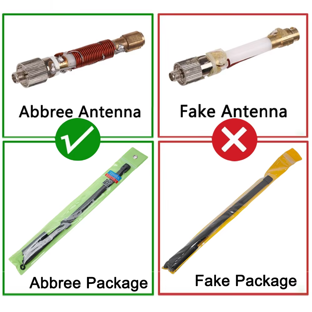 AliExpress ABBREE CS Tactical Antenna SMA-Female Dual Band VHF UHF 144/430Mhz Foldable For Walkie Talkie Baofeng UV-21 UV-5R QuanSheng K5, view 2