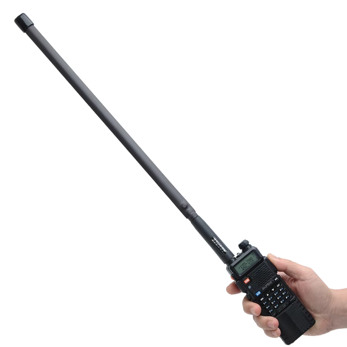 AliExpress ABBREE CS Tactical Antenna SMA-Female Dual Band VHF UHF 144/430Mhz Foldable For Walkie Talkie Baofeng UV-21 UV-5R QuanSheng K5, view 6