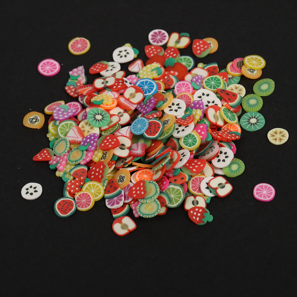 AliExpress 1,000-Piece Polymer Clay Animal and Fruit Slices, view 3