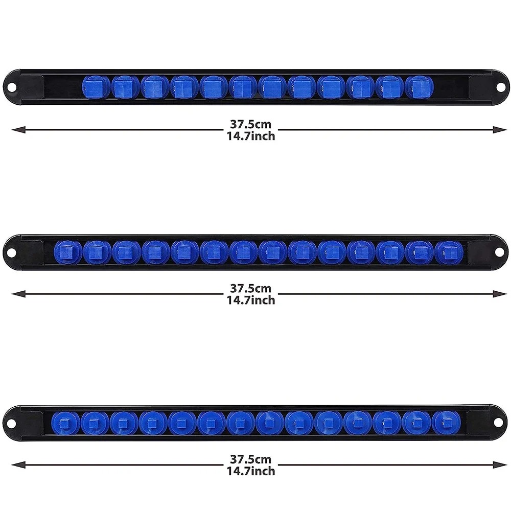 AliExpress Blue ABS Swivel Socket Organizer Rail, view 5
