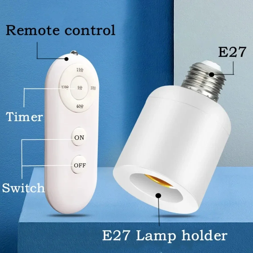 AliExpress AC110-240V Intelligent E27 Lamp Base Remote Control/5.8G Radar Sensing Lamp Holder Converter for LED/Energy-saving/Incandescent