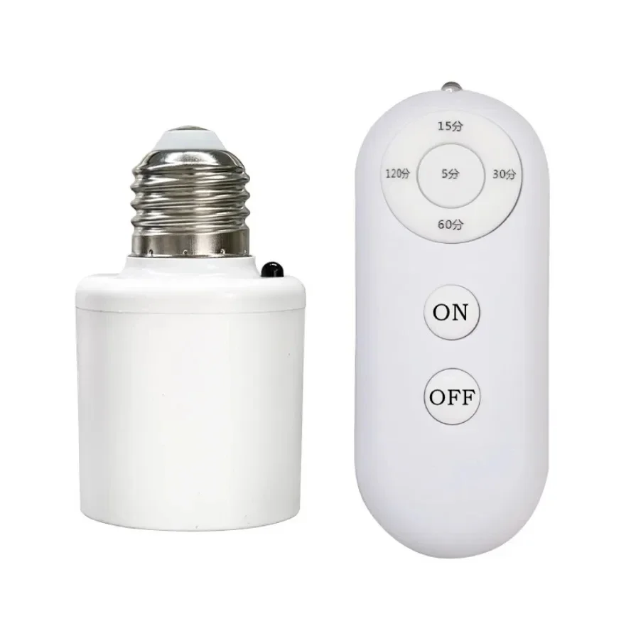 AliExpress AC110-240V Intelligent E27 Lamp Base Remote Control/5.8G Radar Sensing Lamp Holder Converter for LED/Energy-saving/Incandescent, view 2