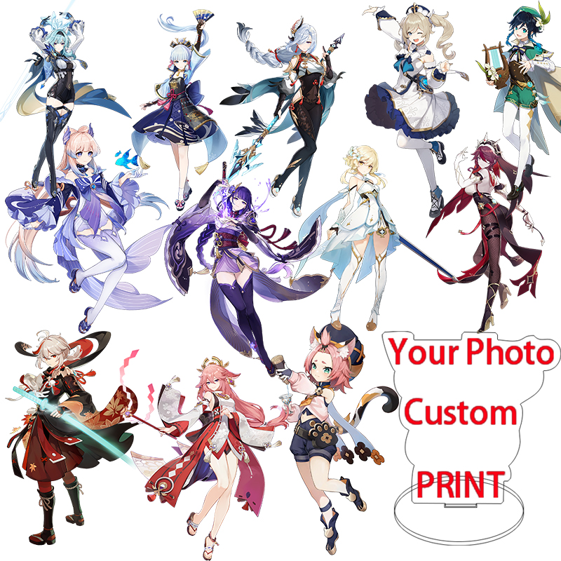 AliExpress Acrylic Stand Printing Hologram Custom Animation Stand Cartoon Acrylic Stand, view 2