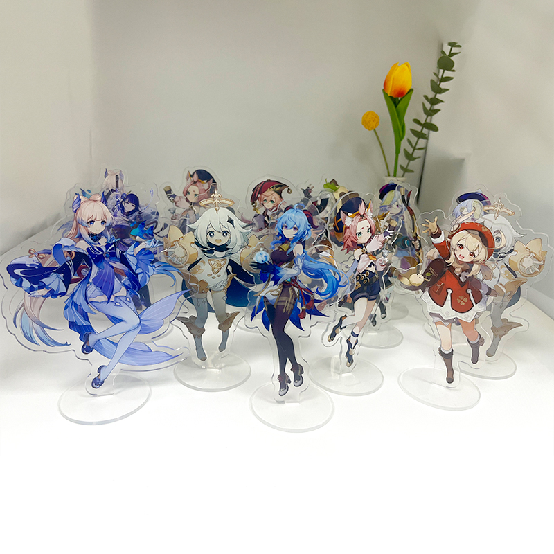 AliExpress Acrylic Stand Printing Hologram Custom Animation Stand Cartoon Acrylic Stand, view 3