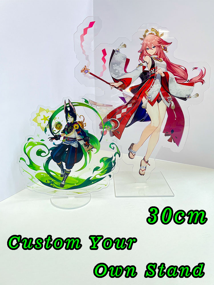 AliExpress Acrylic Stand Printing Hologram Custom Animation Stand Cartoon Acrylic Stand, view 6