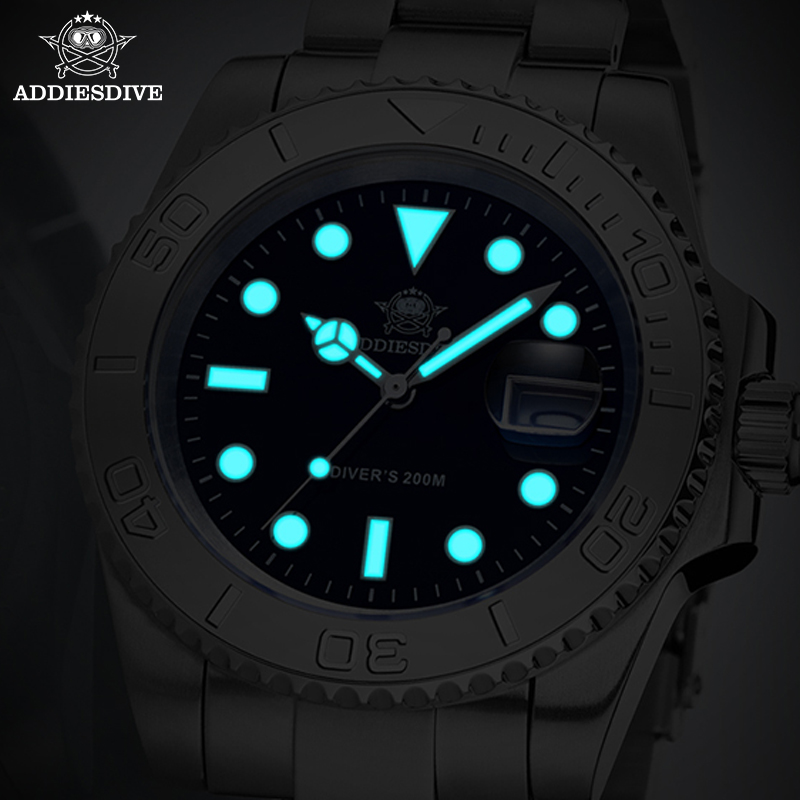 AliExpress ADDIESDIVE Men's Quartz Dive Watch with Ceramic Bezel, view 6
