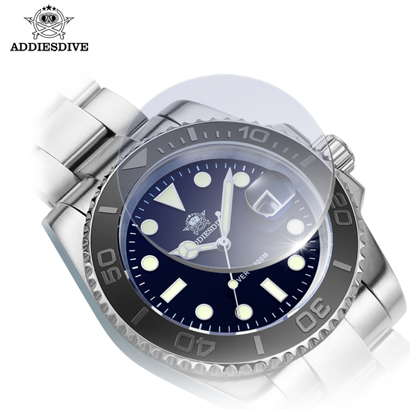 AliExpress ADDIESDIVE Men's Ceramic Bezel Quartz Dive Watch, view 3