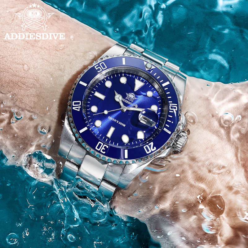 AliExpress ADDIESDIVE Stainless Steel Quartz Watch (200M)