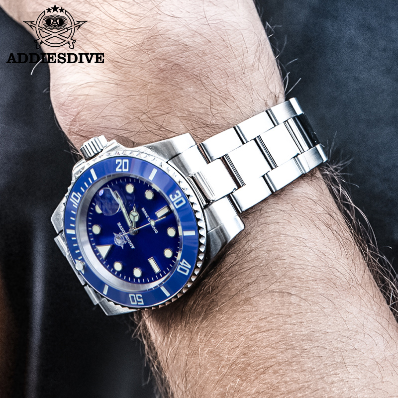 AliExpress ADDIESDIVE Stainless Steel Quartz Watch (200M), view 4