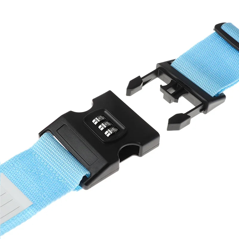 AliExpress Adjustable Luggage Belts Strong Elastic Extra Safety Travel Suitcase Luggage Baggage Security Straps Tie Belt Carry On Straps, view 5