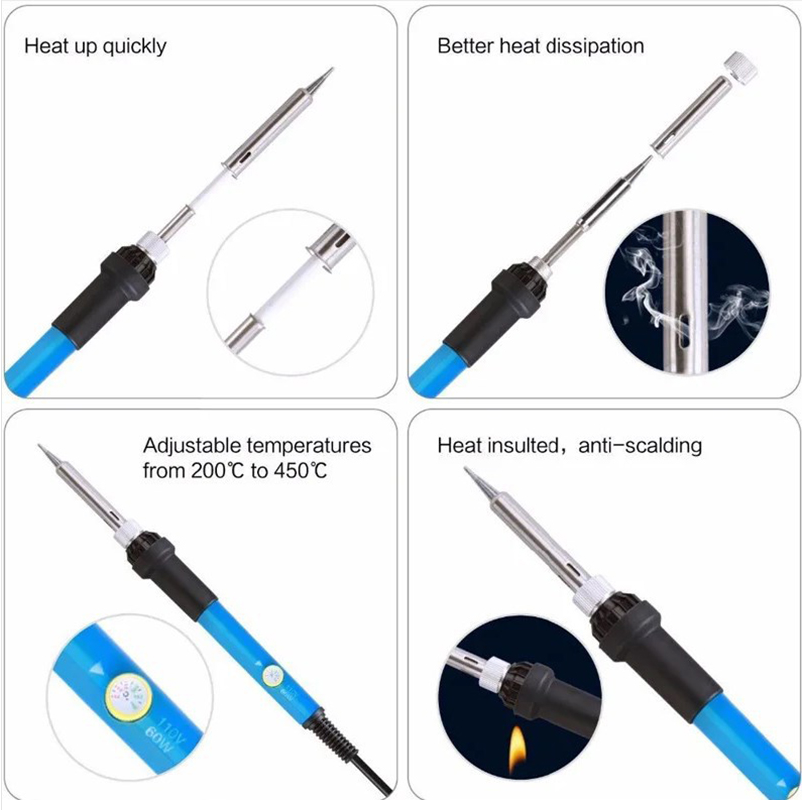 AliExpress Electric Soldering Iron with Adjustable Temperature, view 3