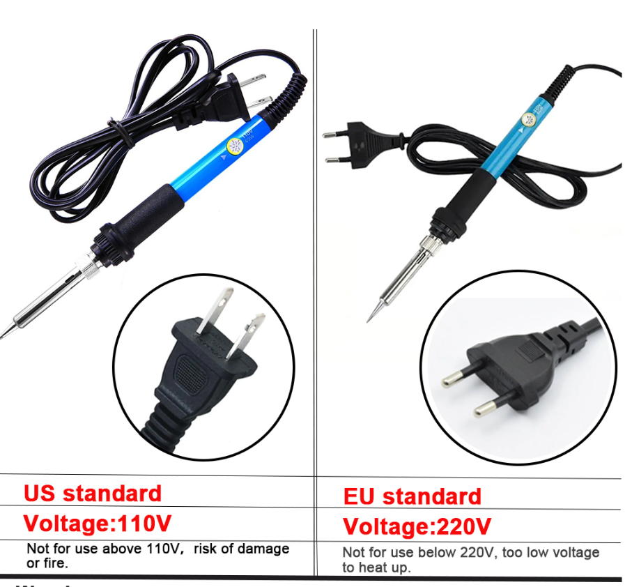 AliExpress Electric Soldering Iron with Adjustable Temperature, view 4
