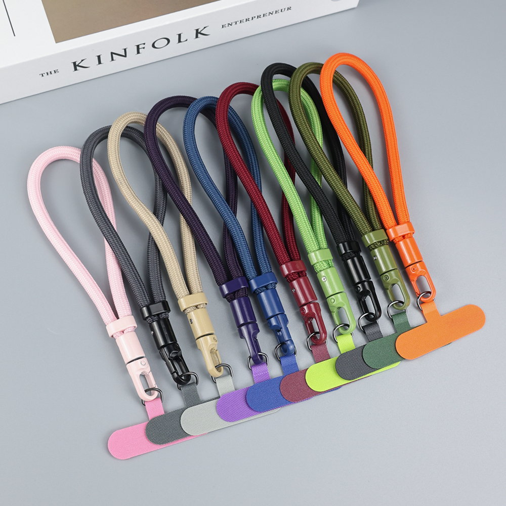AliExpress Adjustable Braided Phone Lanyard with Wrist Strap, view 2