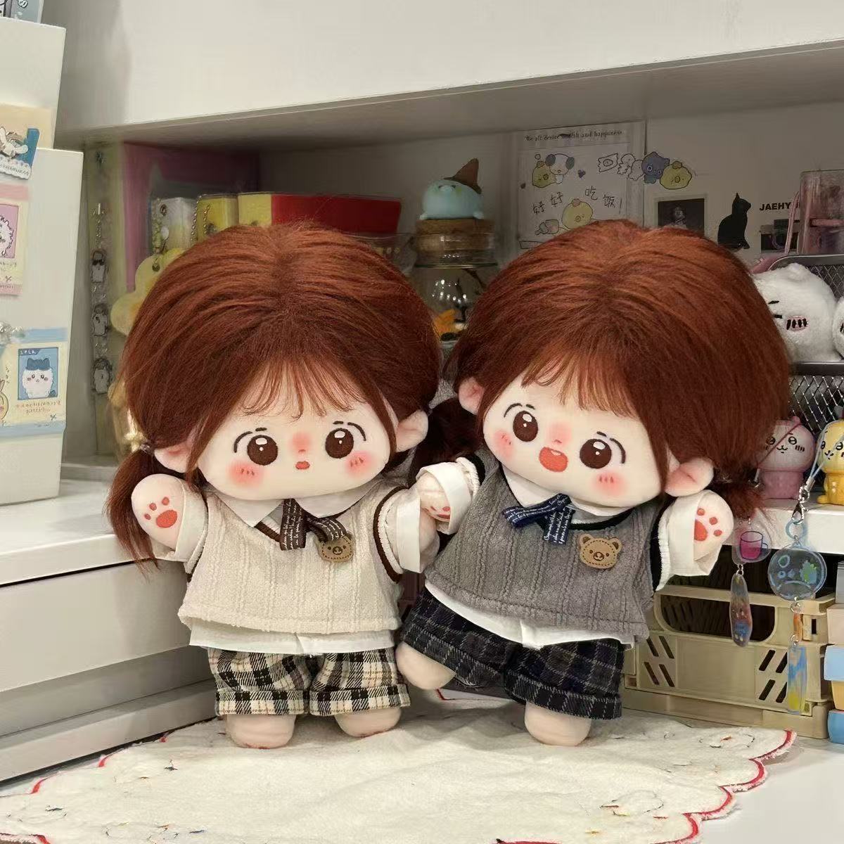 AliExpress Adorable Doll Clothes for 20cm Cotton Dolls Bodysuit Jumpsuits for Cotton Dolls Replacement Clothes Outfit Doll Accessories, view 6