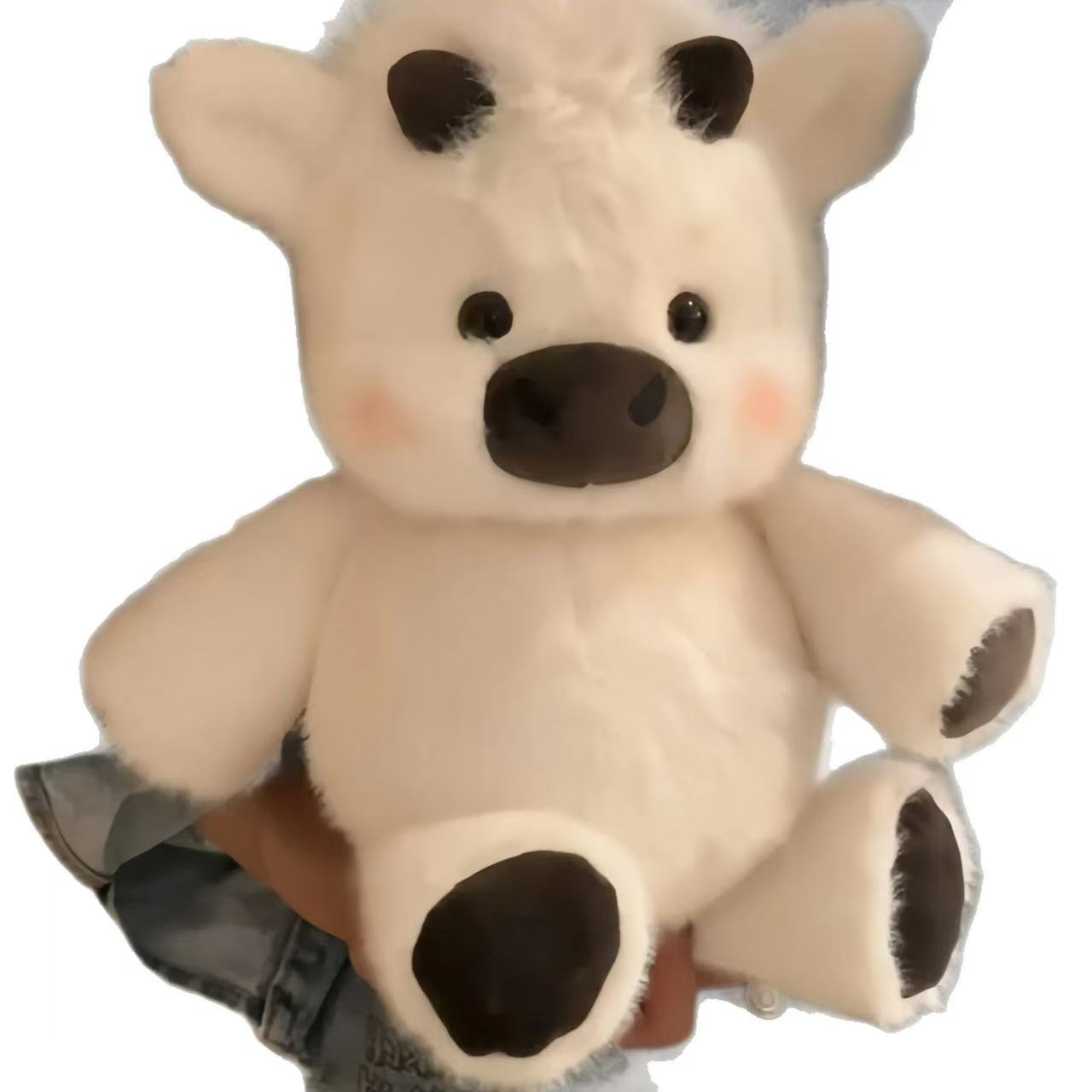 AliExpress Adorable Highland Cattle Plush Toy 45cm - Huggable Running Cow Stuffed Animal Made with Premium Soft Fabric, Soothing Companion, view 4